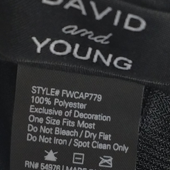 David & Young Embellished Cap - Picture 6 of 6